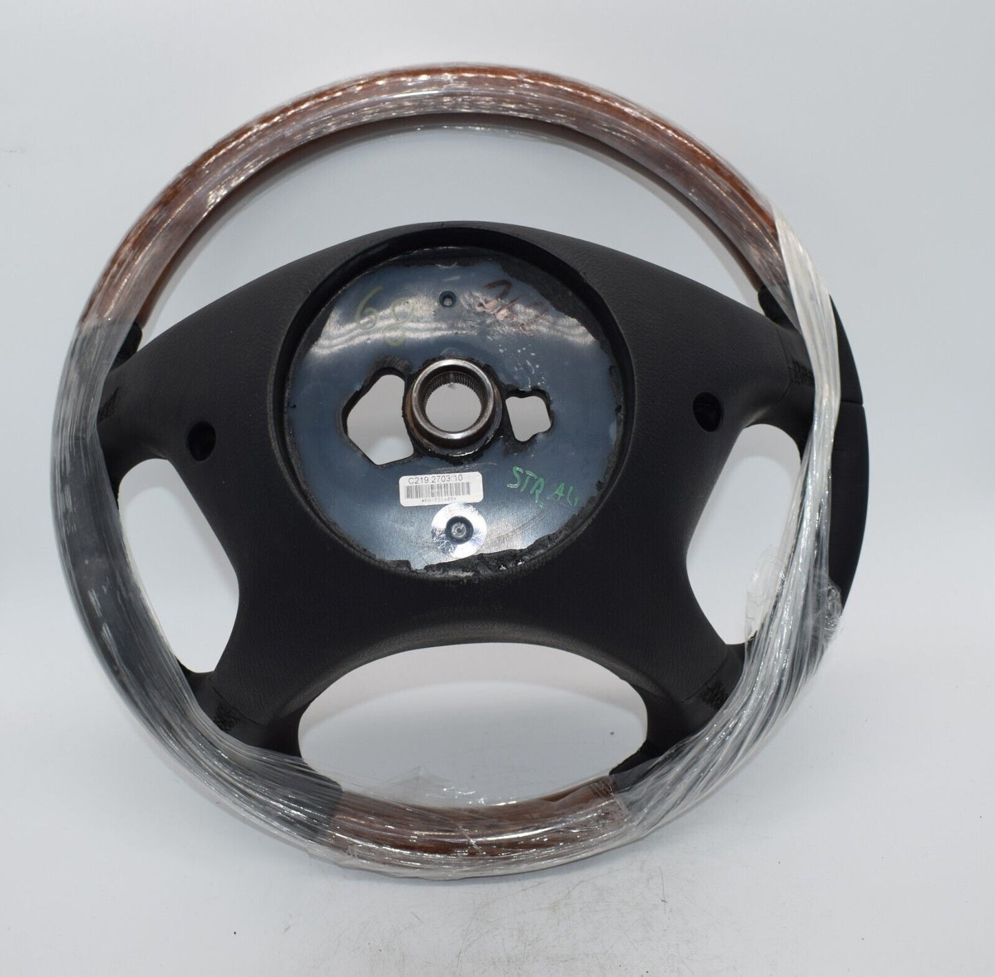 Original Mercedes Lenkrad Holzlenkrad CLK w209 a2194602703 Wurzelnuss schwarz