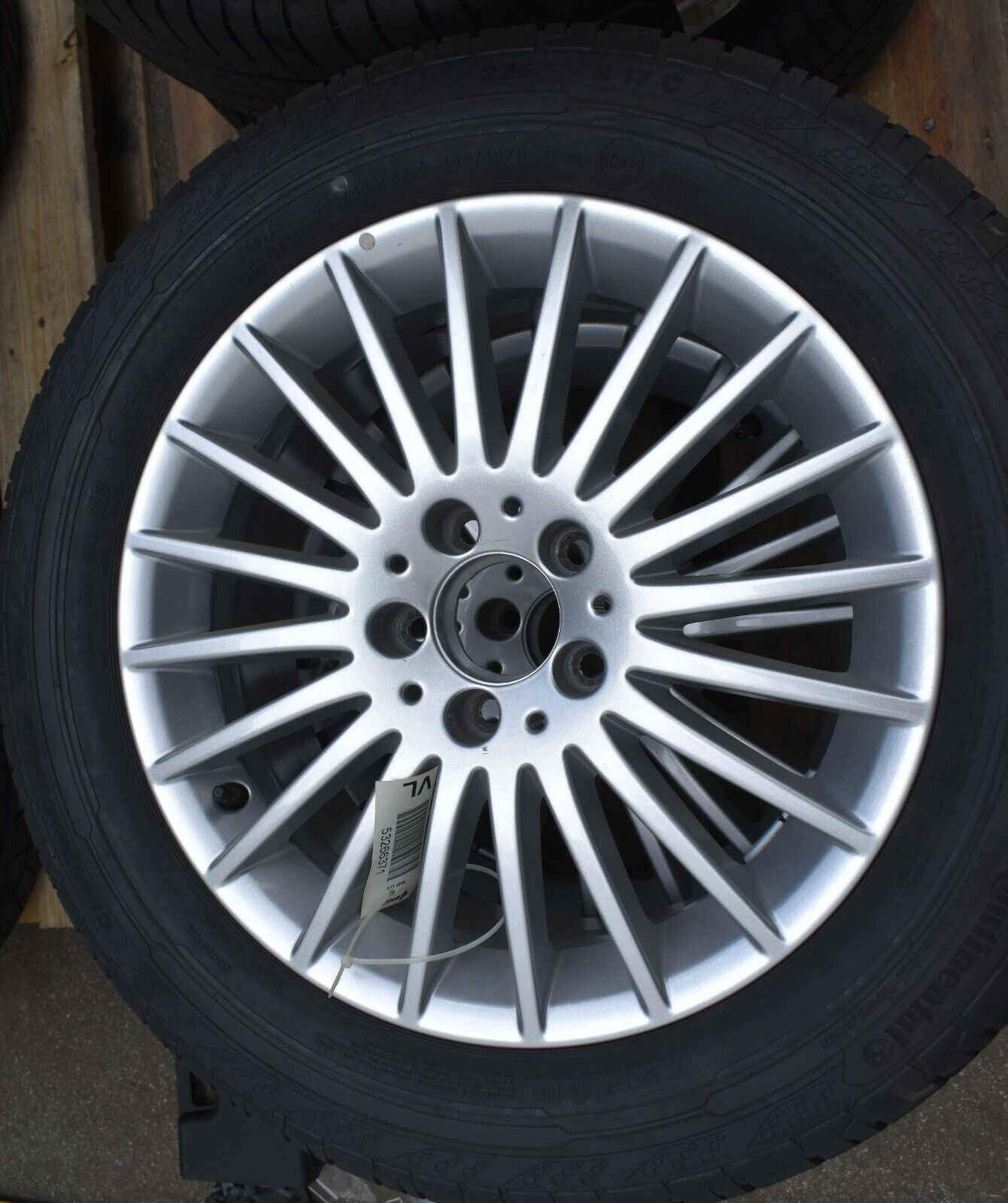 Original Mercedes Sommer Räder w447 Vito V Klasse 225 55 17 Zoll marco polo