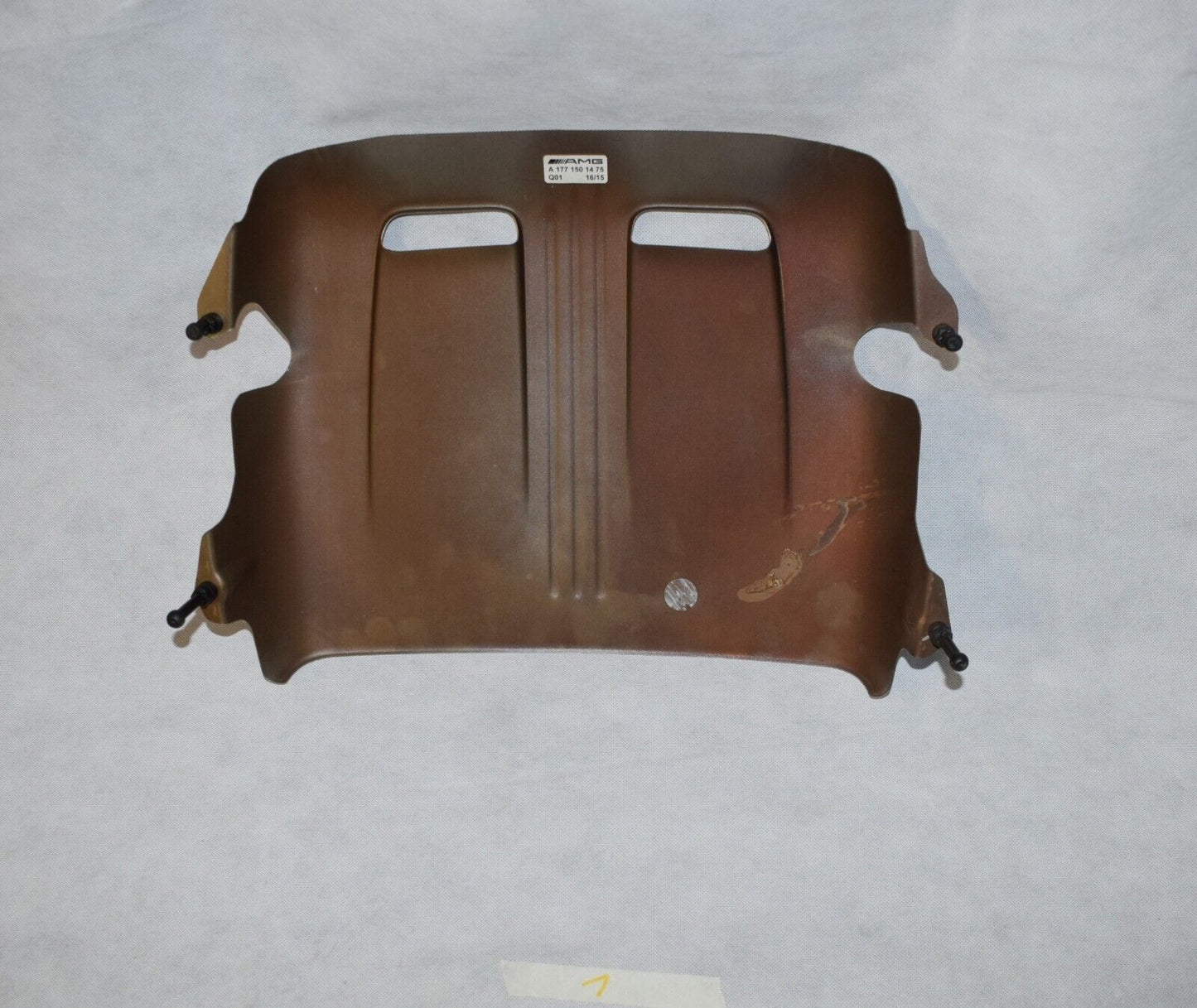 Original Mercedes Mercedes G Klasse Abschirmblech Motor a1771501475