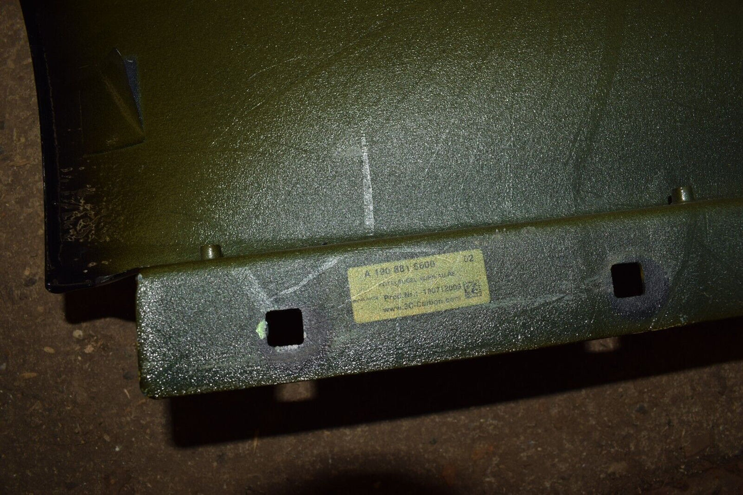 Original Mercedes Carbon Kotflügel Gt C190 GTR AMG A1908804801 rechts