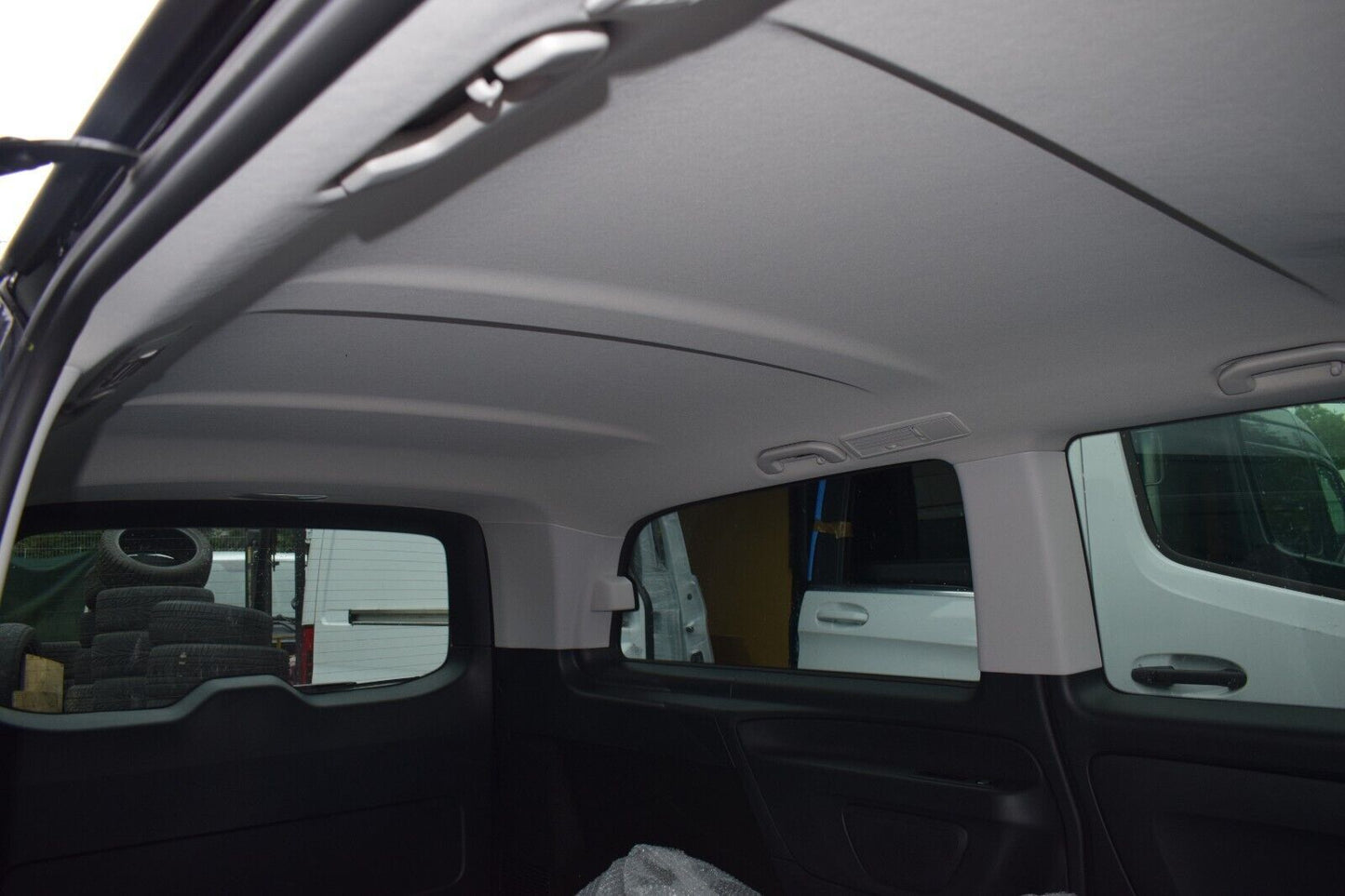 Original Mercedes w447 Vito Verkleidung Himmel extra Lang B C D Säule Abdeckung