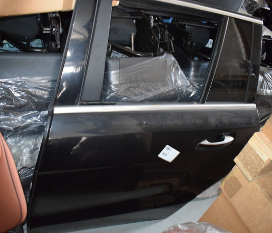 Original Mercedes X166 GLS Tür Schwarz hinten links Obsidianschwarz