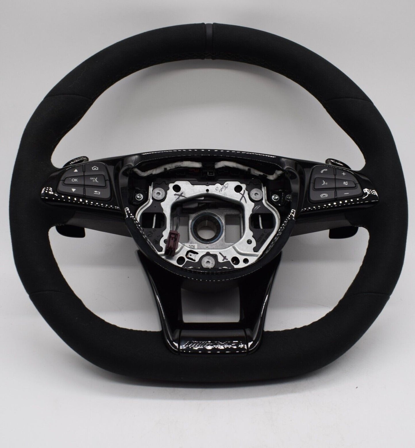 Original Mercedes AMG Alcantara Lenkrad a1904607300 GT C190 GTC schwarz