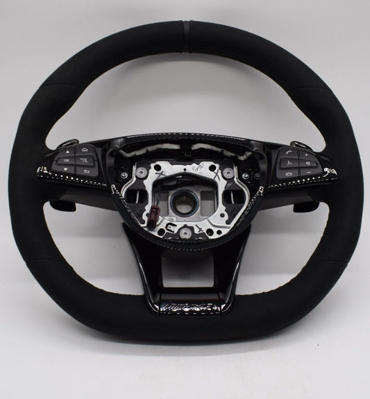Original Mercedes AMG Alcantara Lenkrad a1904607300 GT C190 GTC schwarz