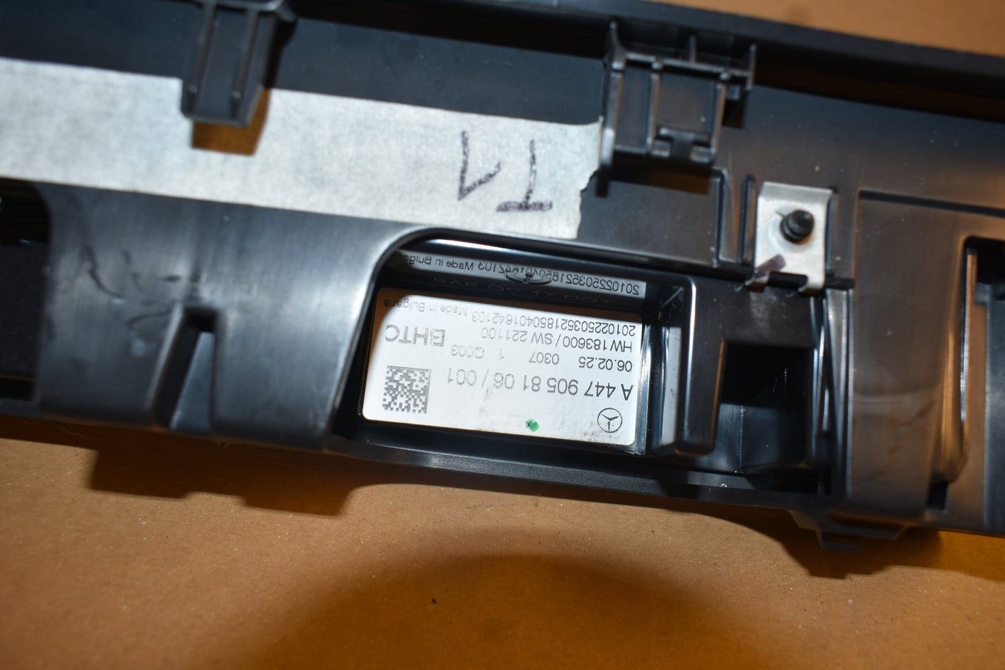 Original Mercedes w447 Vito Schalterblock A4479058106 Klima mitte