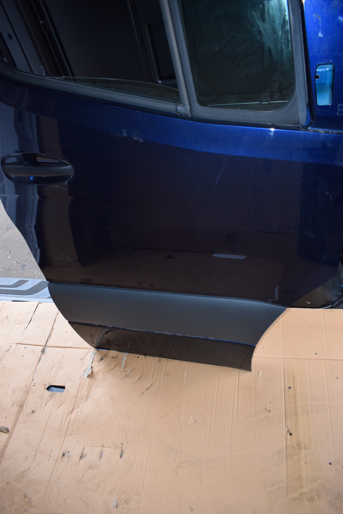 Original Mercedes w907 Sprinter Beifahrer Tür rechts Canvasitblau