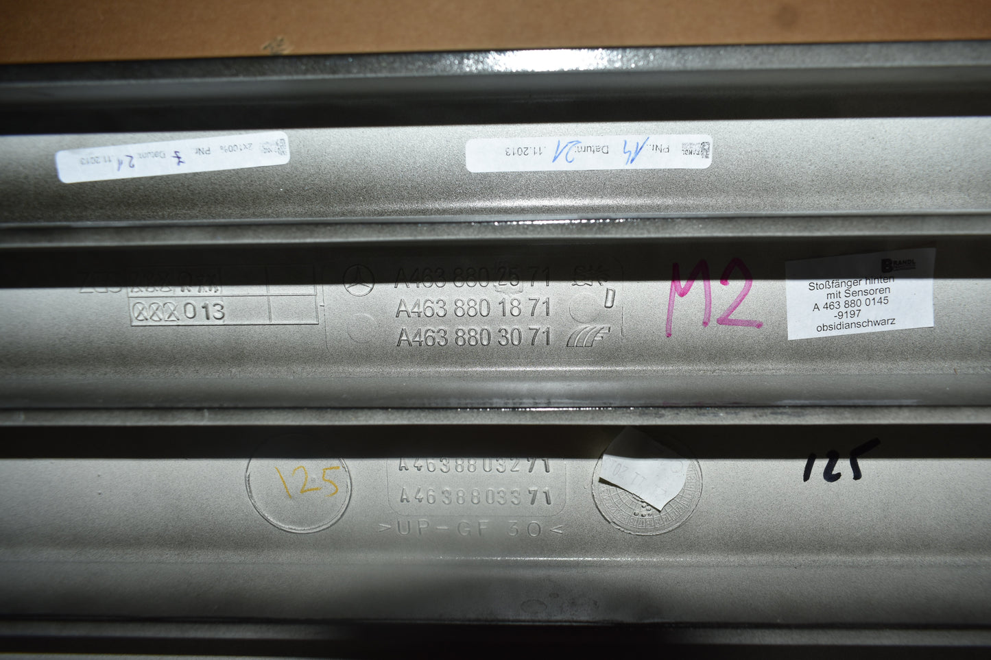 Original mercedes G Klasse Stoßstange hinten A4638803371