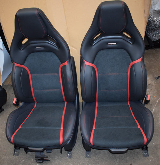 Mercedes AMG A Klasse Performance Sitze w177 A45 OEM Seats rot