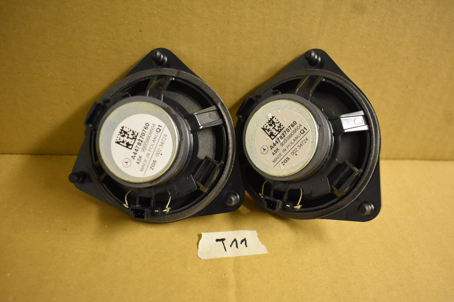 2x Original Mercedes w907 Sprinter w447 Vito Lautsprecher a447827