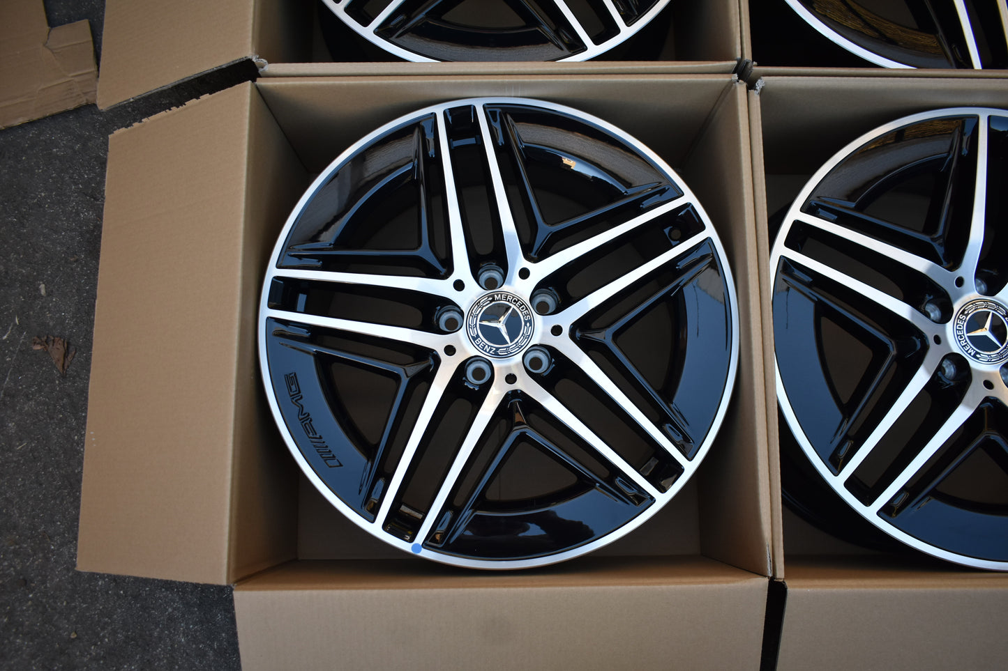 Original Mercedes w447 AMG Alufelgen Satz 19 Zoll V Klasse Vito
