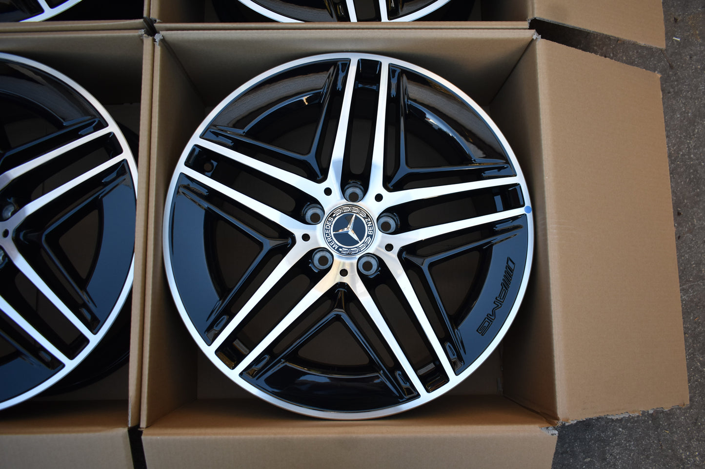 Original Mercedes w447 AMG Alufelgen Satz 19 Zoll V Klasse Vito