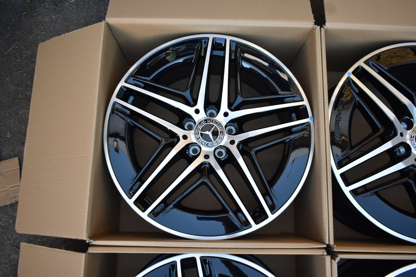 Original Mercedes w447 AMG Alufelgen Satz 19 Zoll V Klasse Vito