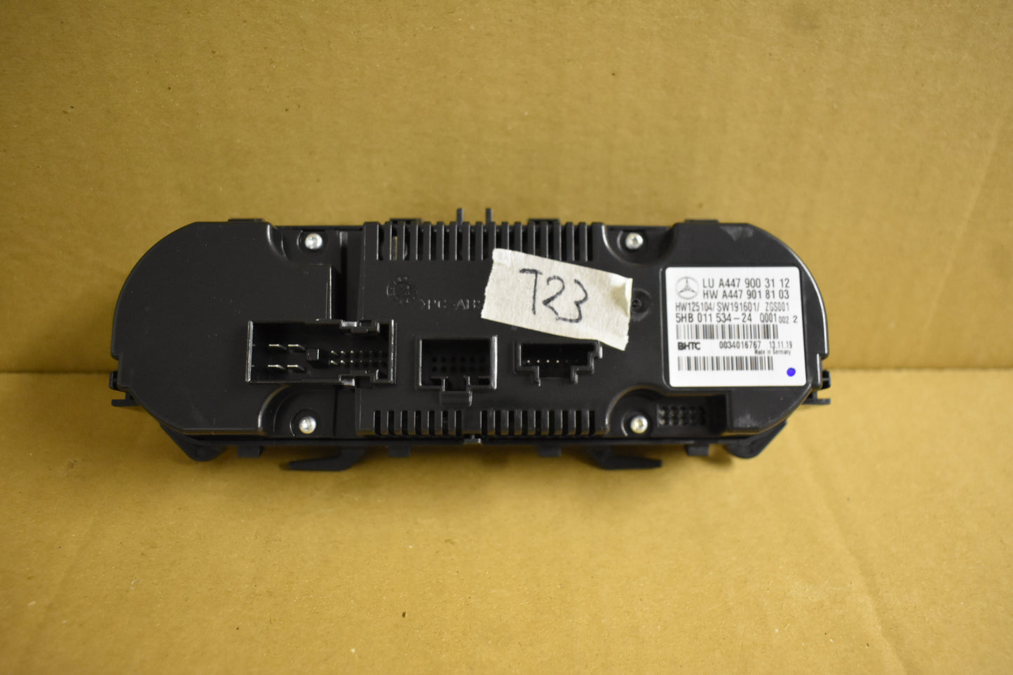 vito klima bedienteil a4479003112 heizung bedientasten w447 schalter Tourer mixt
