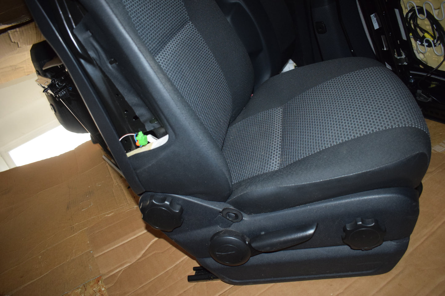 Original Mercedes w906 Sprinter Beifahrersitz Sitz Stoff rechts