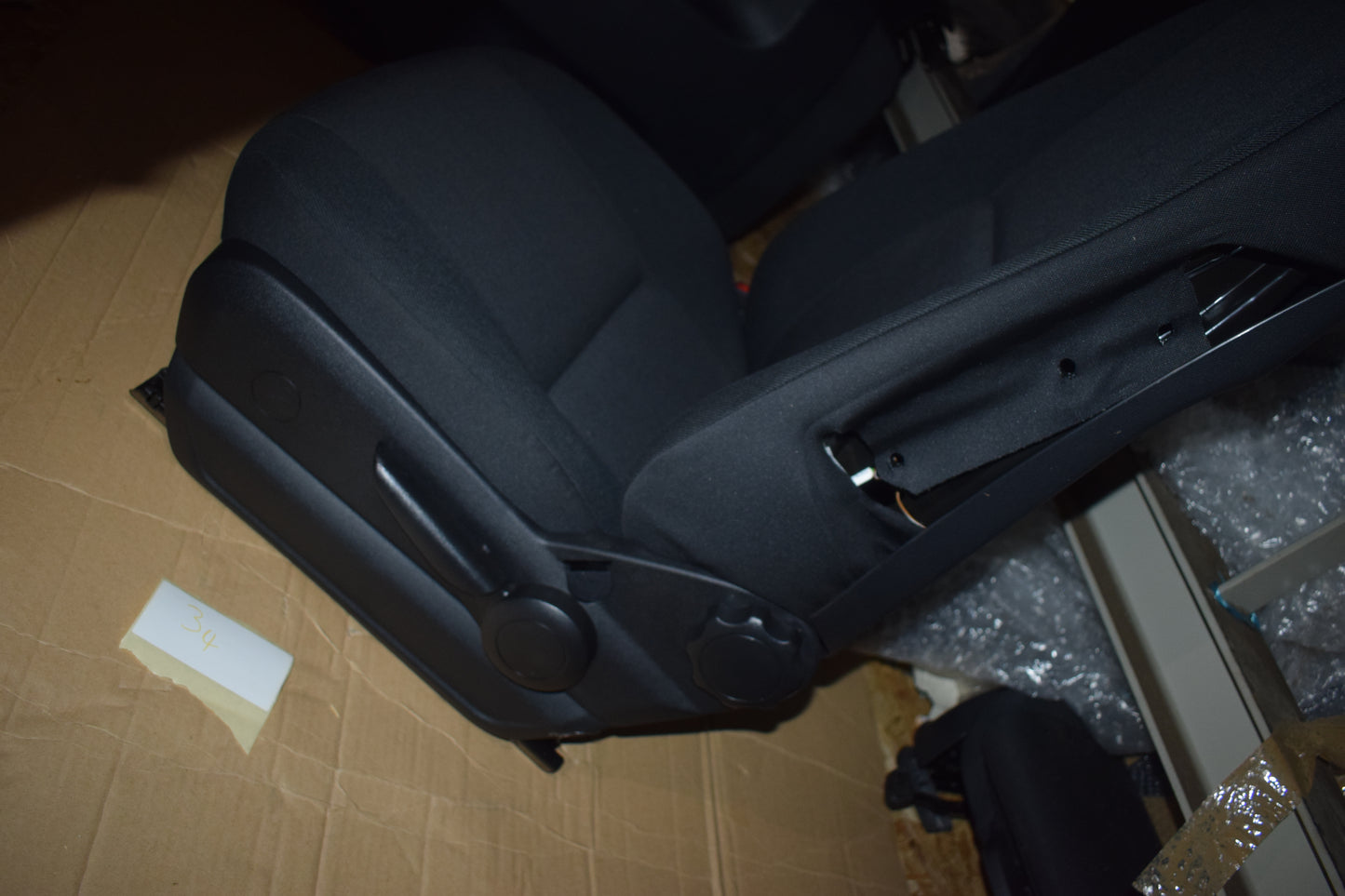 Original Mercedes w906 316 319 Sprinter Fahrersitz Sitz Stoff vorne links