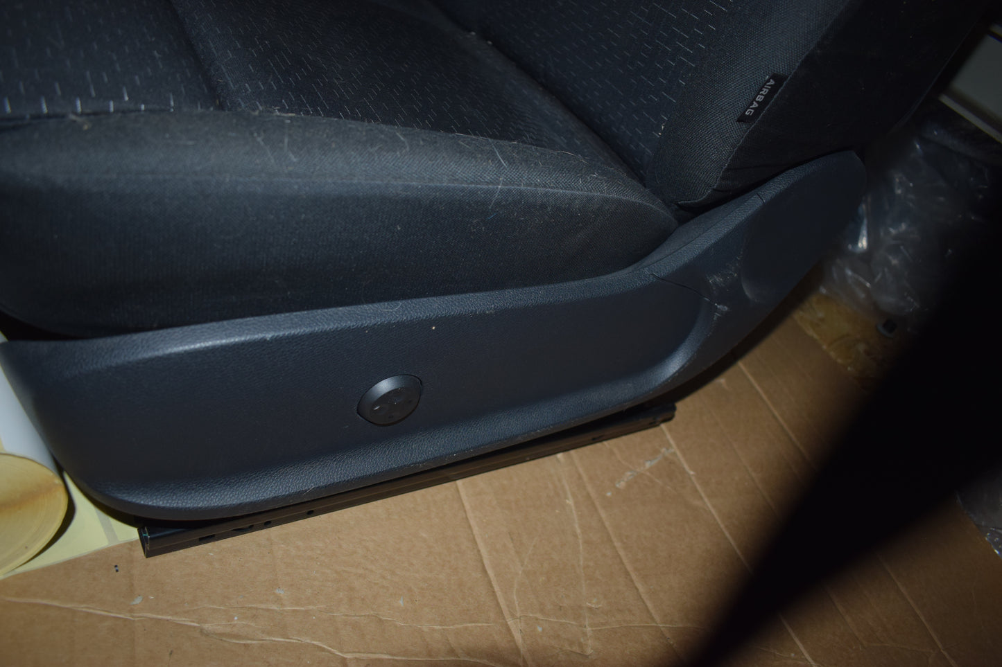 Original Mercedes w907 w910 Sprinter Fahrer Sitz Stoff links