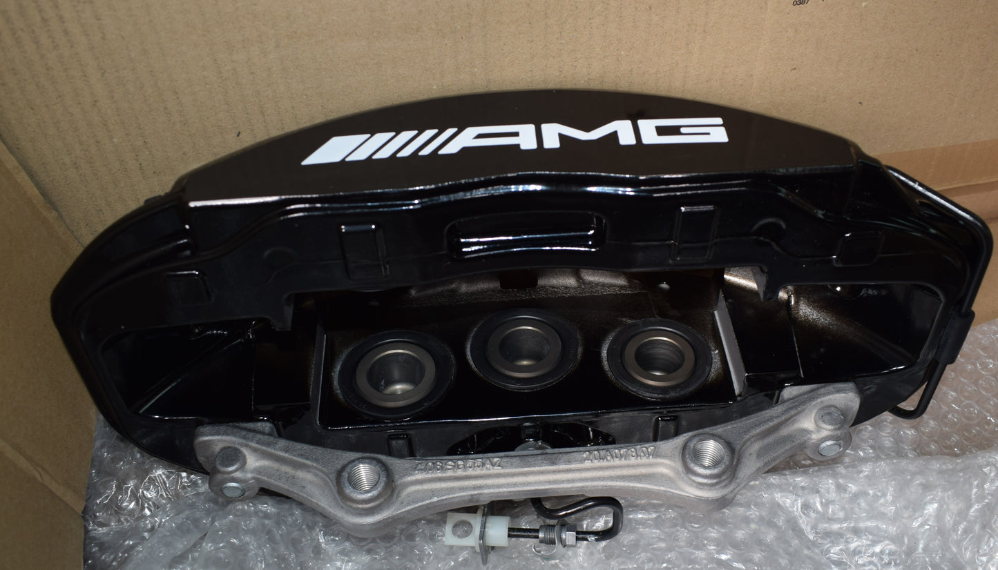 Original Mercedes AMG w465 G Klasse Bremsanlage vorne neu Bremssattel Set schwarz A4634212200 A4634212100