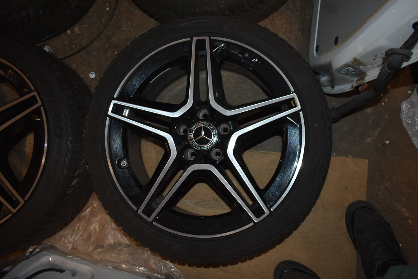 Original Mercedes w177 A Klasse Winterräder 235 40 18 Zoll AMG