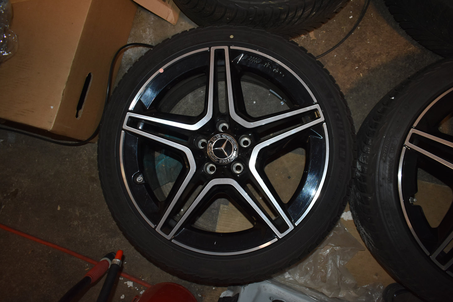 Original Mercedes w177 A Klasse Winterräder 235 40 18 Zoll AMG