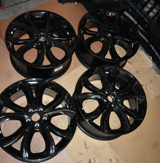 Original Mercedes EQE V295 Alufelgen schwarz 20 Zoll Felgen