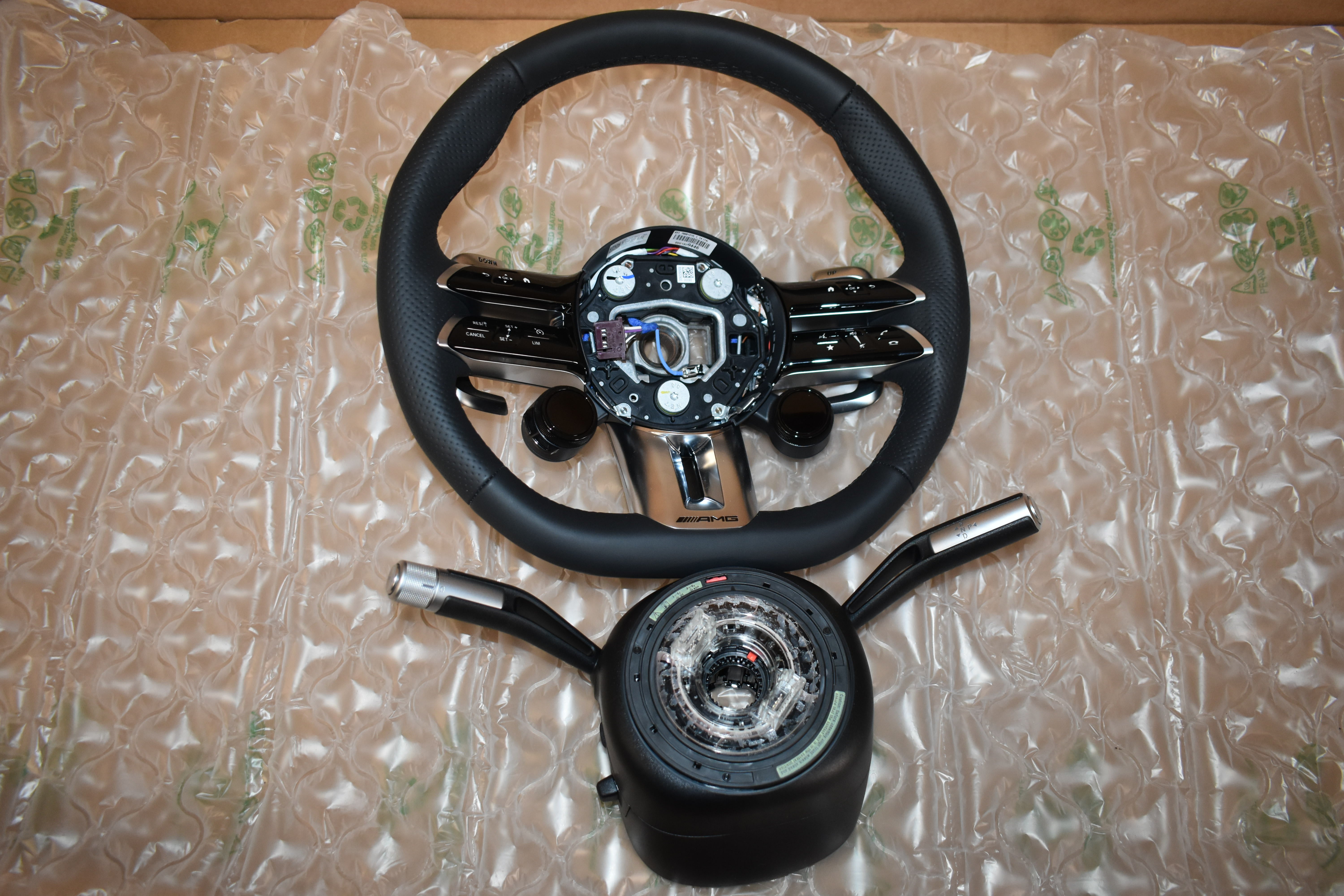 Original Mercedes AMG Lenkrad Heizung nachrüstung GT C192 w192 Einbau ...