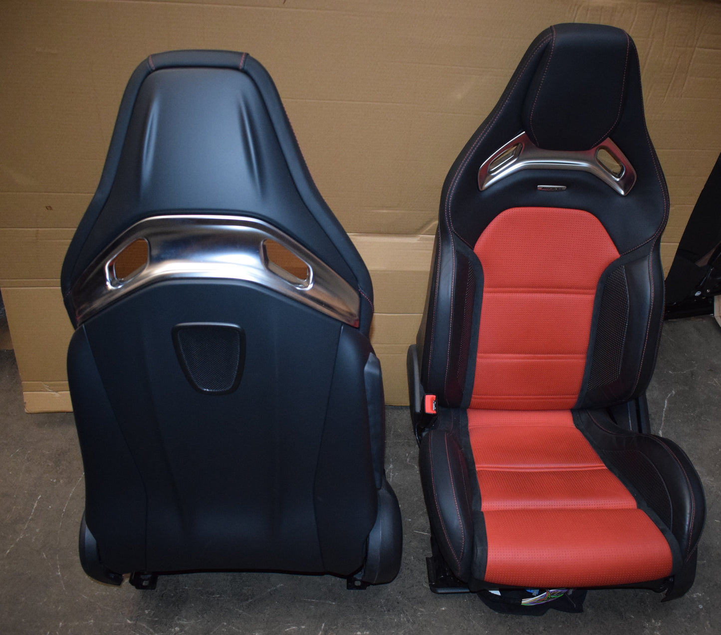 Original Mercedes AMG w253 w205 C63 Performance Sitze vorne rot