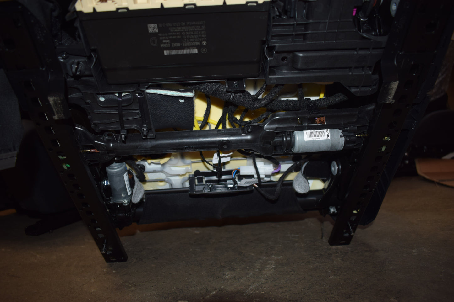 Original Mercedes AMG w253 w205 C63 Performance Sitze vorne rot