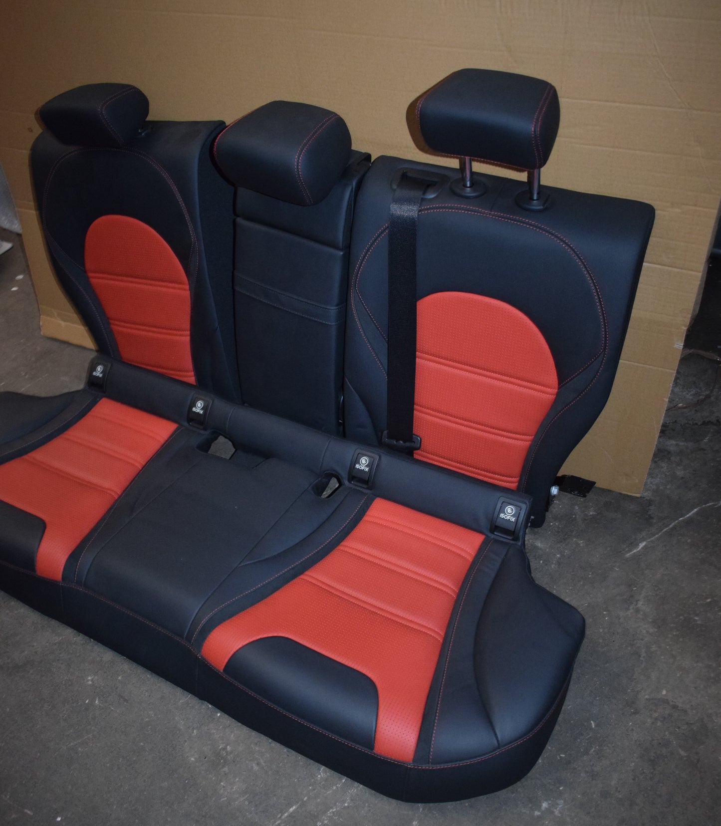 Original Mercedes AMG w205 C Klasse Rücksitze Rücksitzbank Performance