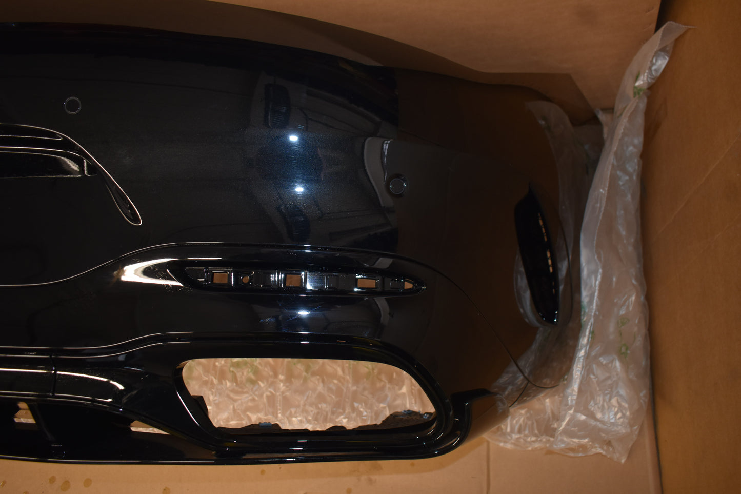 Original Mercedes AMG SL63 AMG Stoßstange hinten schwarz neuwertig