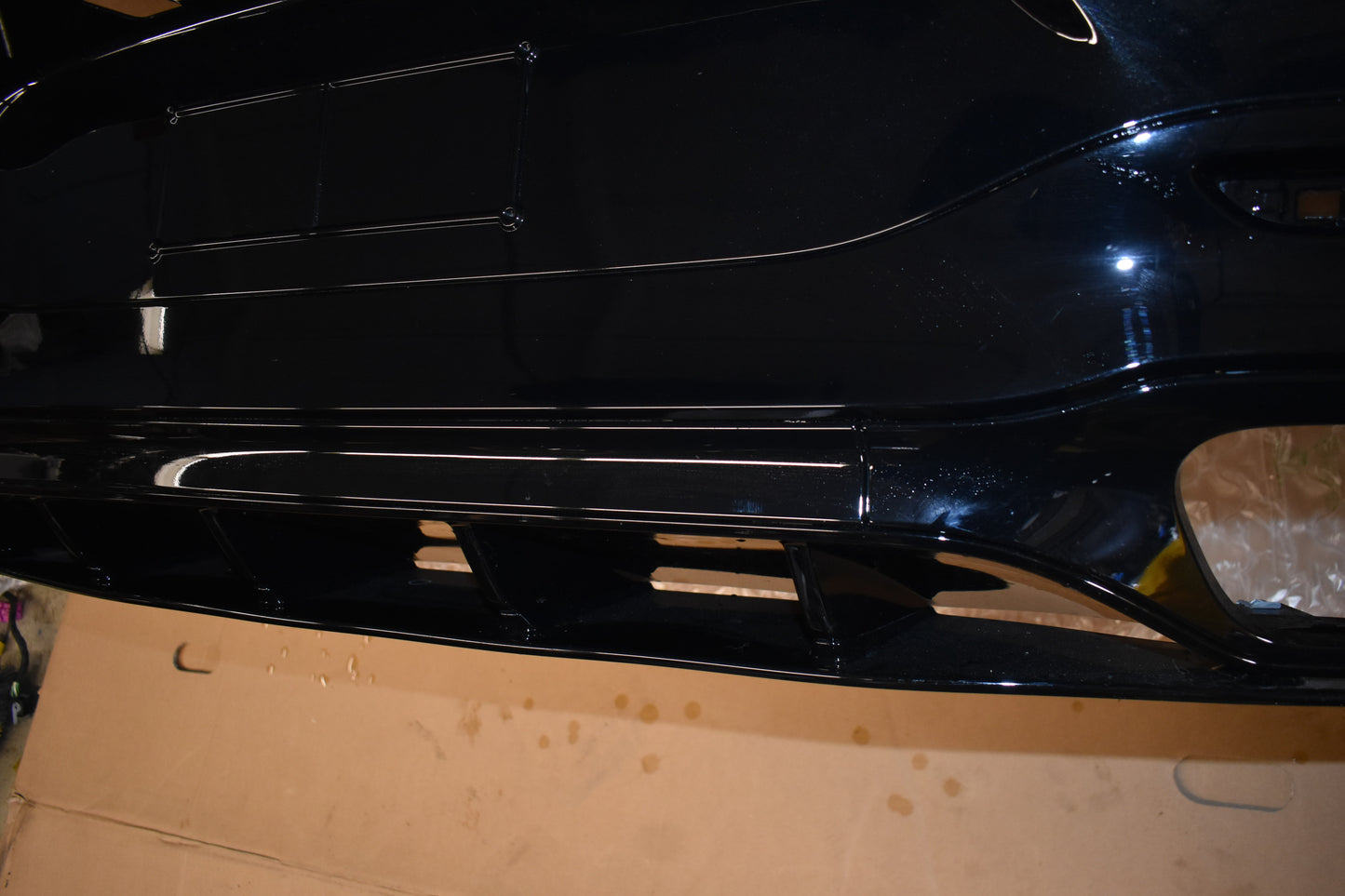 Original Mercedes AMG SL63 AMG Stoßstange hinten schwarz neuwertig