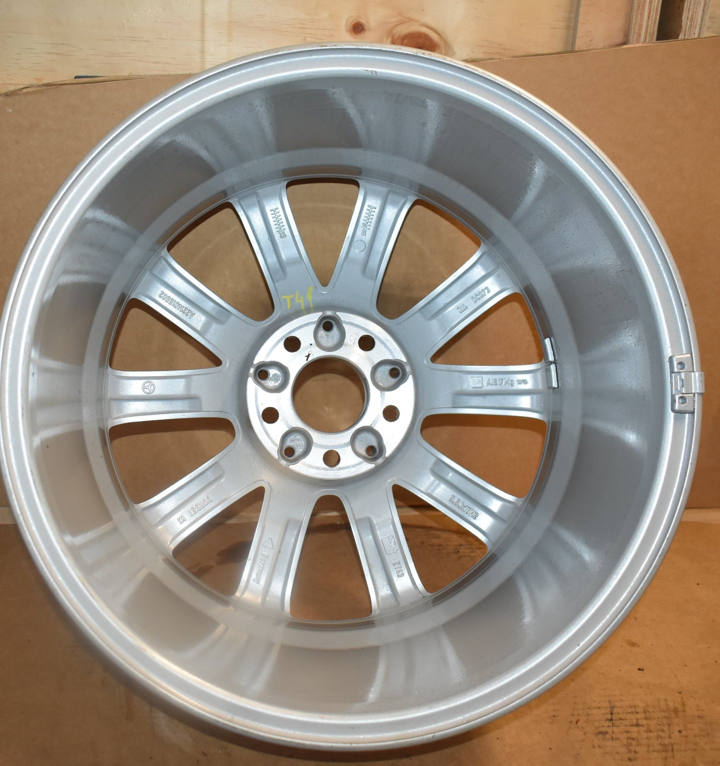 1x Original Mercedes Alufelge w221 S Klasse Alufelge A2214015502 9,5Jx18 ET43
