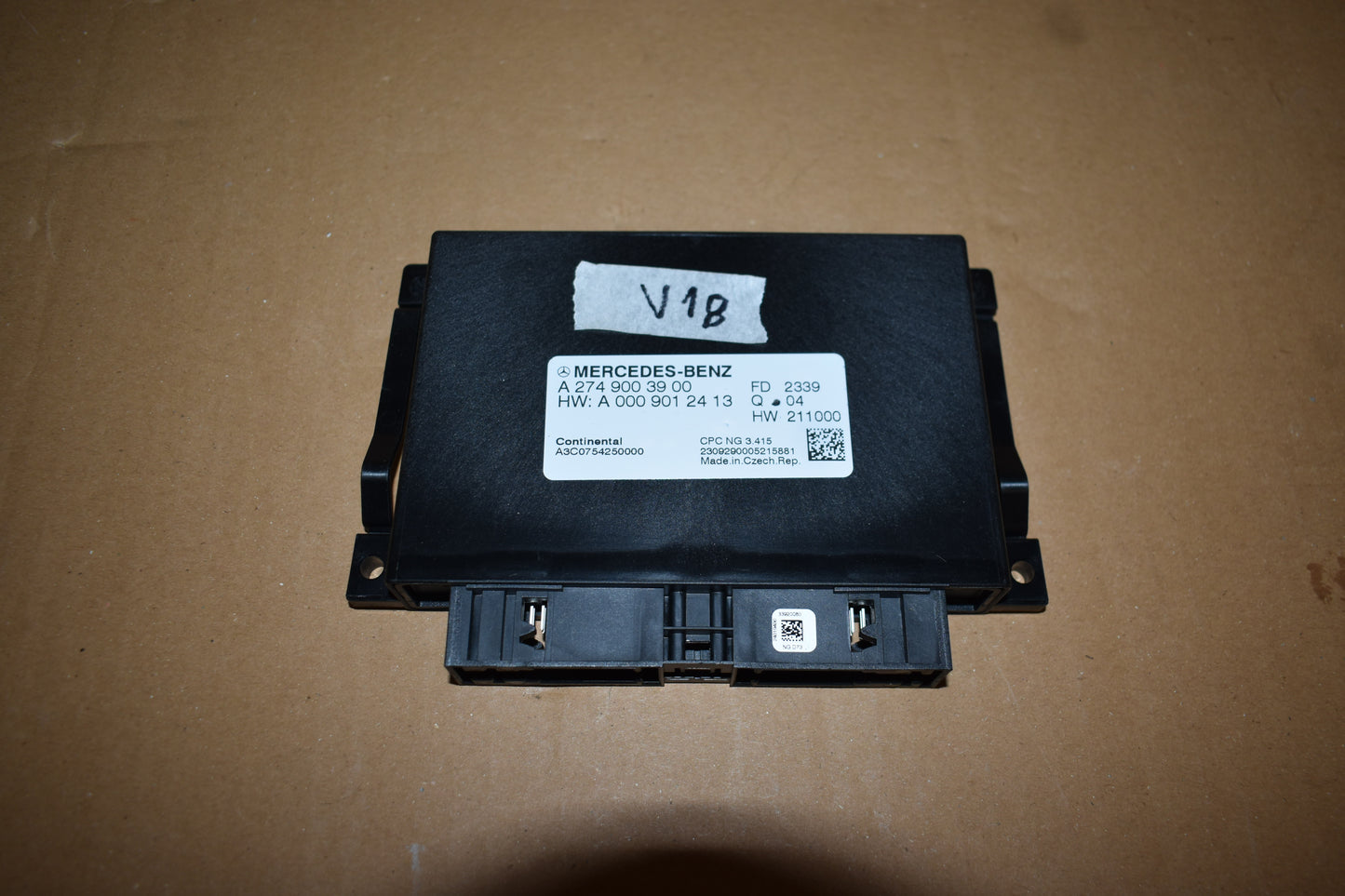 Original Mercedes w447 Vito CPC Stuergerät A2749003900