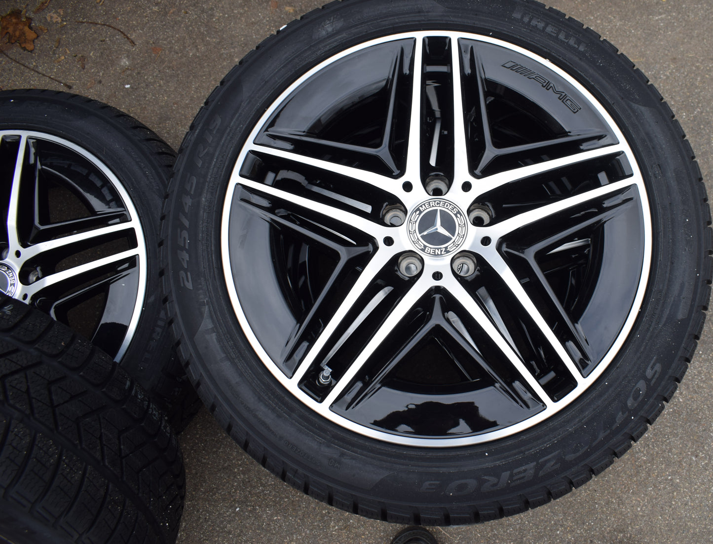 Original Mercedes w447 Felgen 19 Zoll V Klasse Räder AMG 245 45 19 Pirelli Winter