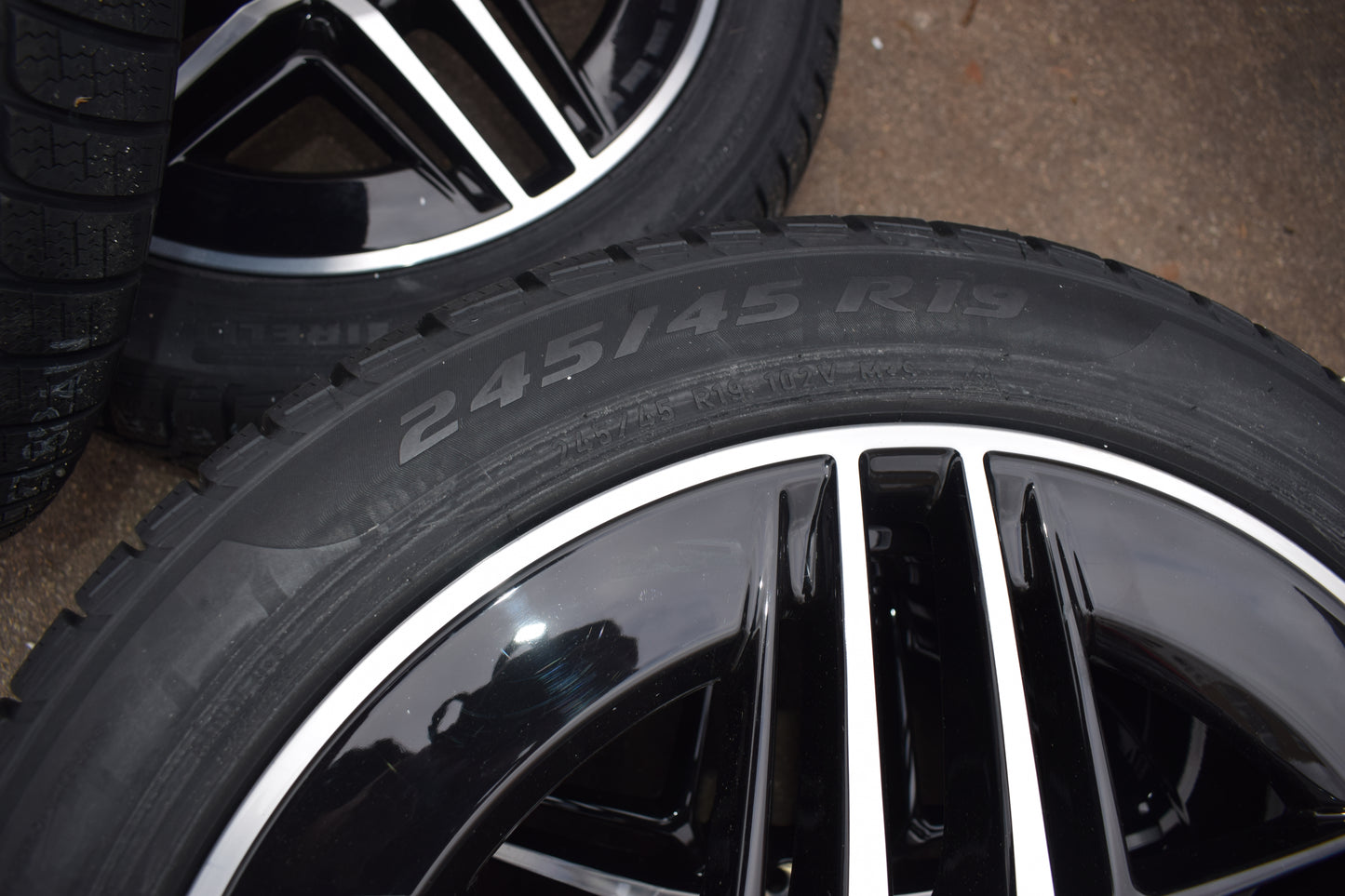 Original Mercedes w447 Felgen 19 Zoll V Klasse Räder AMG 245 45 19 Pirelli Winter