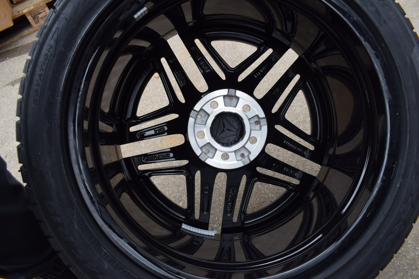Original Mercedes w447 Felgen 19 Zoll V Klasse Räder AMG 245 45 19 Pirelli Winter