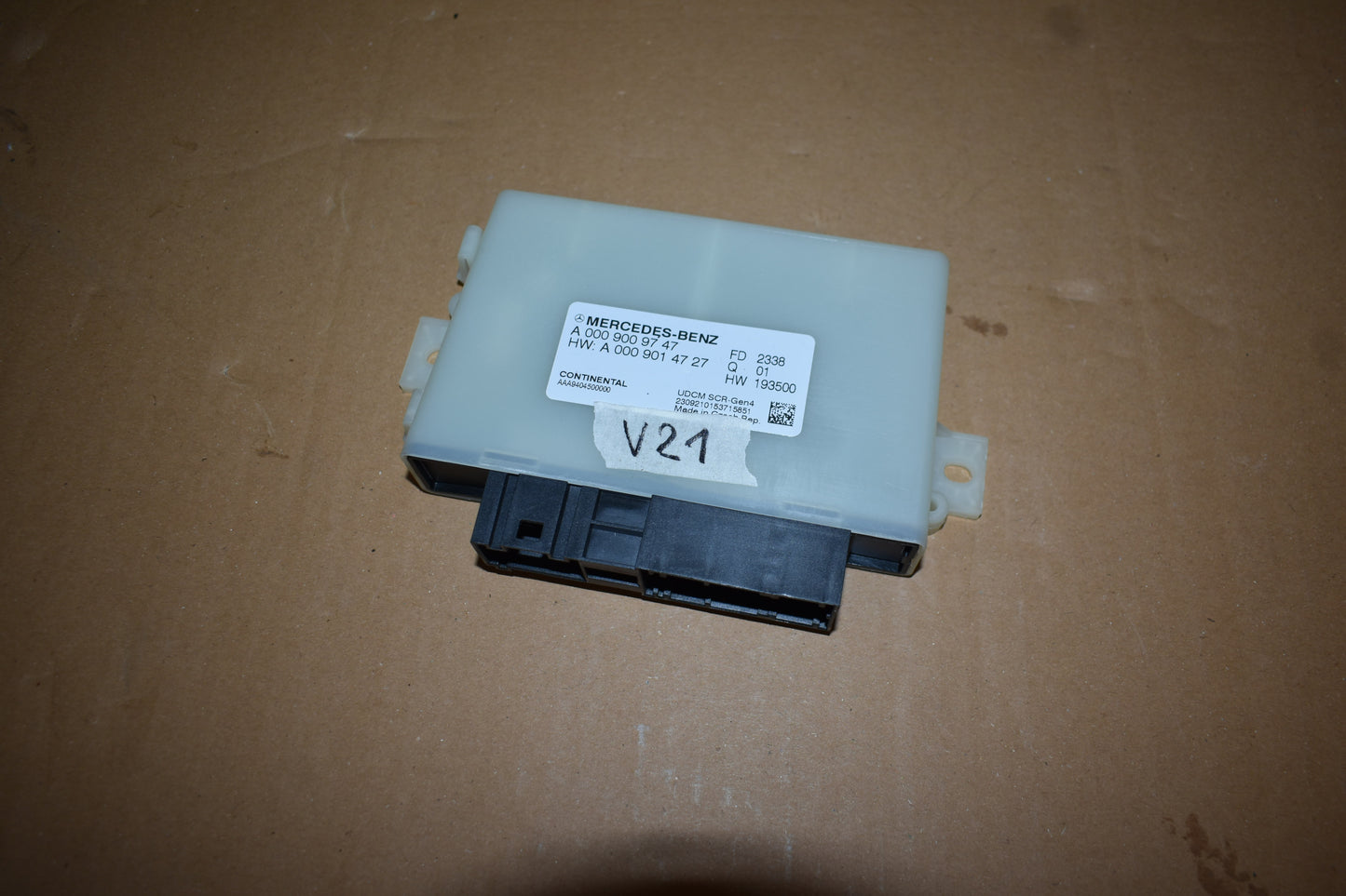 Original Mercedes w447 Vito Steuergerät A0009009747 Abgasnachbehandlung