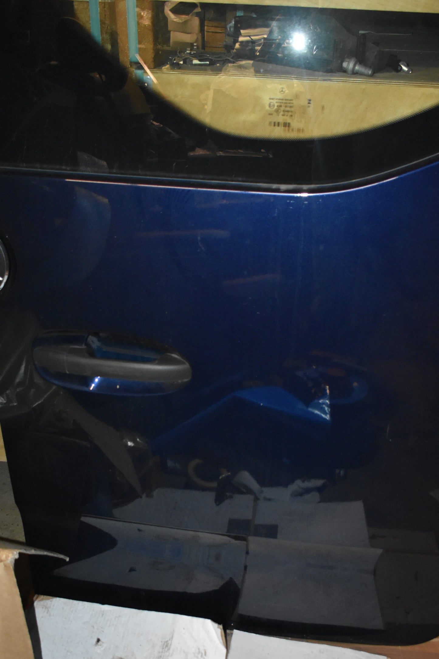 Original Mercedes w907 Sprinter Hecktür rechts Canvasitblau