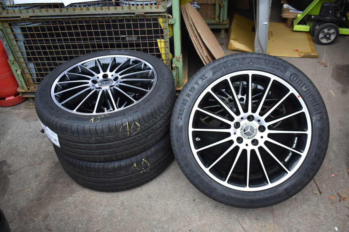 Original Mercedes w447 Felgen 19 Zoll V Klasse Räder 245 45 19