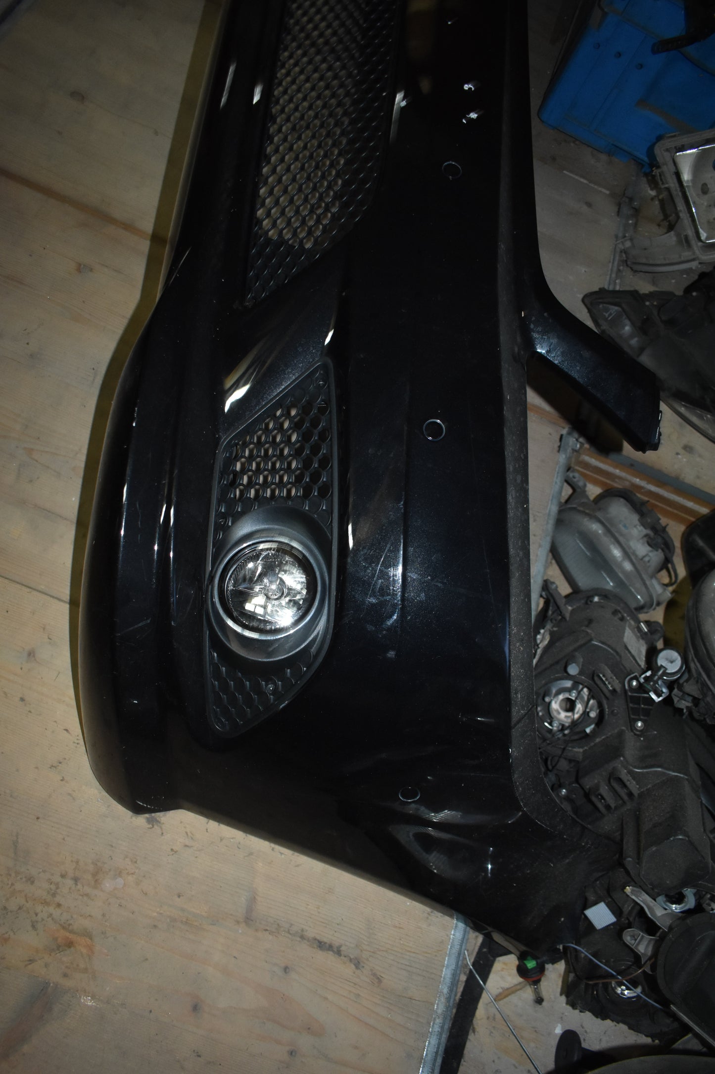 Original Mercedes w204 AMG Stoßstange Schwarz vorne