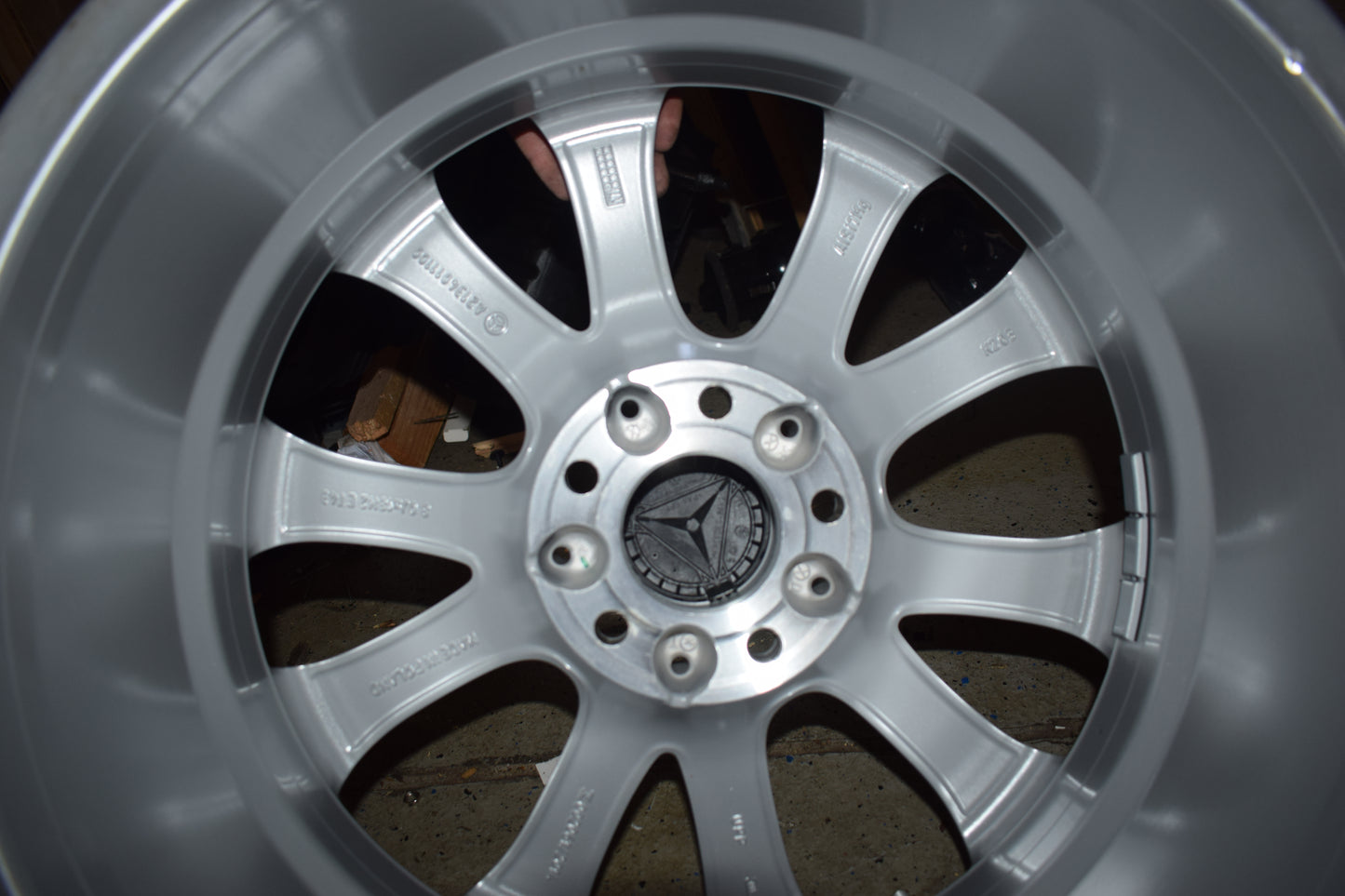 1x Original Mercedes Alufelge w213 E Klasse a2134011100 8Jx18 ET43 Felge