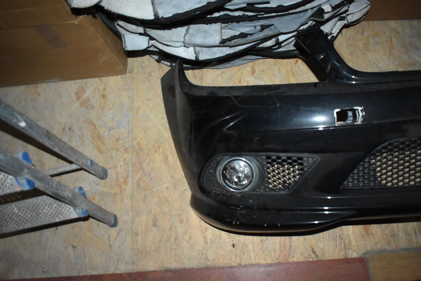 Original Mercedes w204 AMG Stoßstange Schwarz vorne