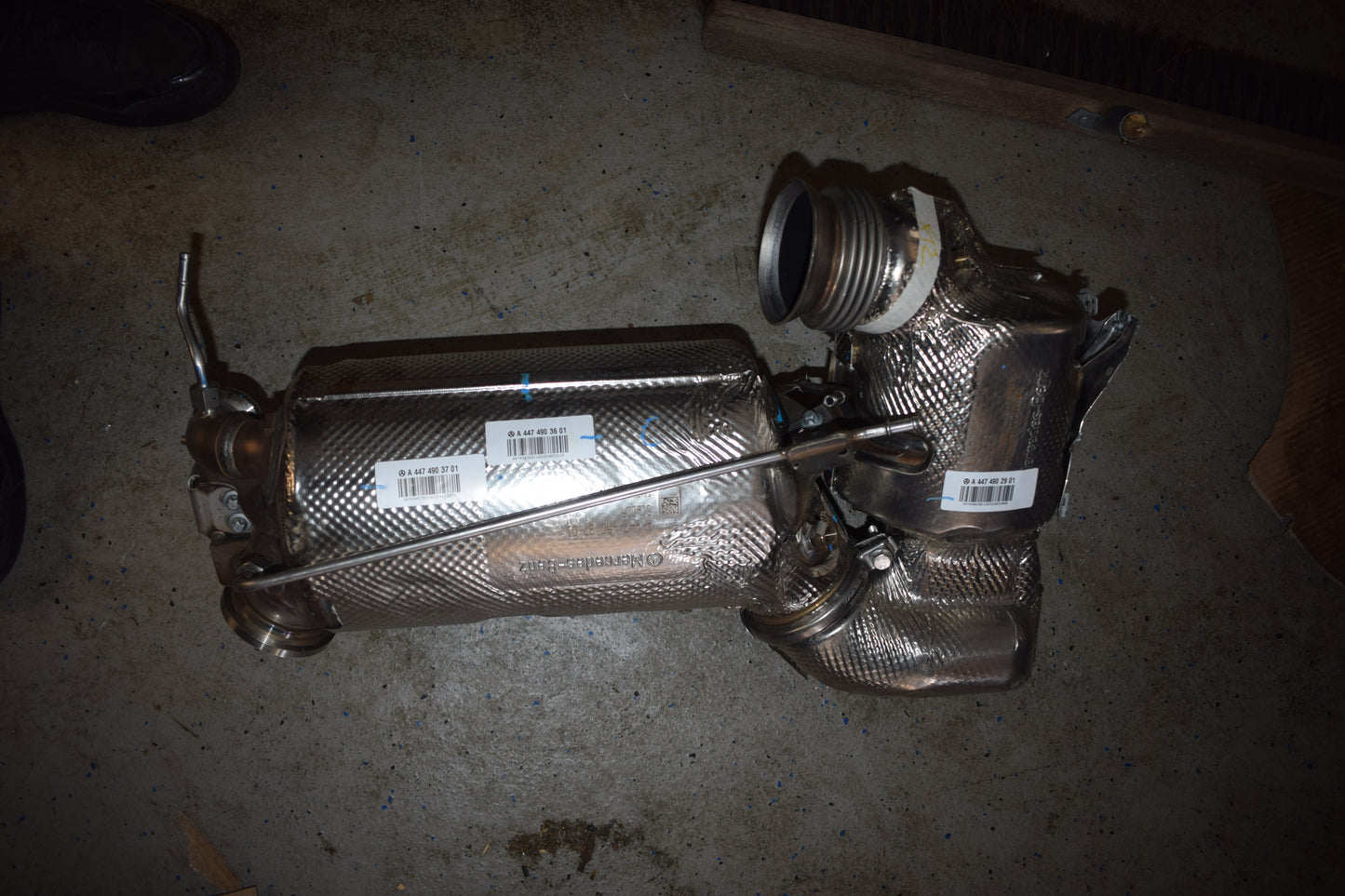Original Mercedes w447 V Klasse Vito Partikelfilter DPF a4474903701 Katalysator