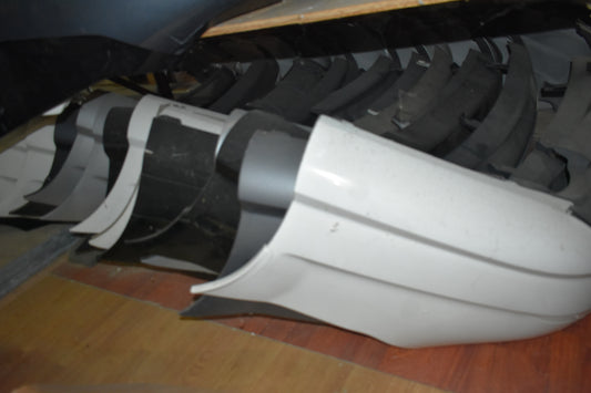 Original Mercedes w204 AMG Stoßstange hinten Diffusor