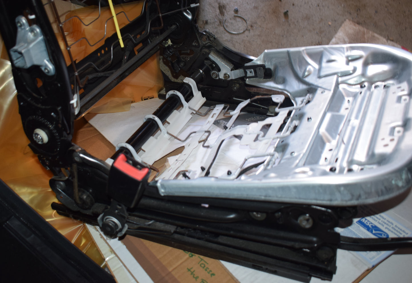 Original Mercedes w447 Vito Sitzgestell Komfort Sitz Armlehne Halterung Fahrers