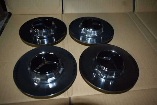 4x Original Mercedes w223 S Klasse Nabendeckel Edition 100