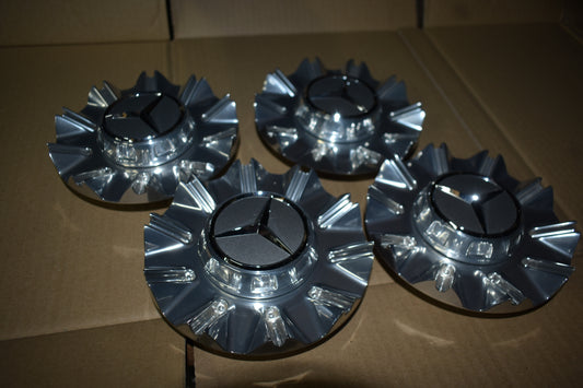 4x Original Mercedes w223 S Klasse Nabendeckel a2234000400