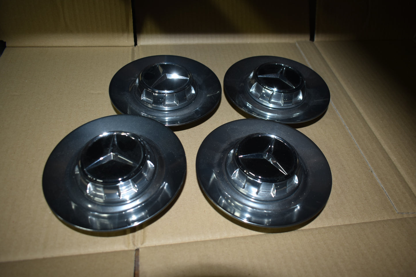 4x Original Mercedes w167 ... Nabendeckel a0004001100 Grau