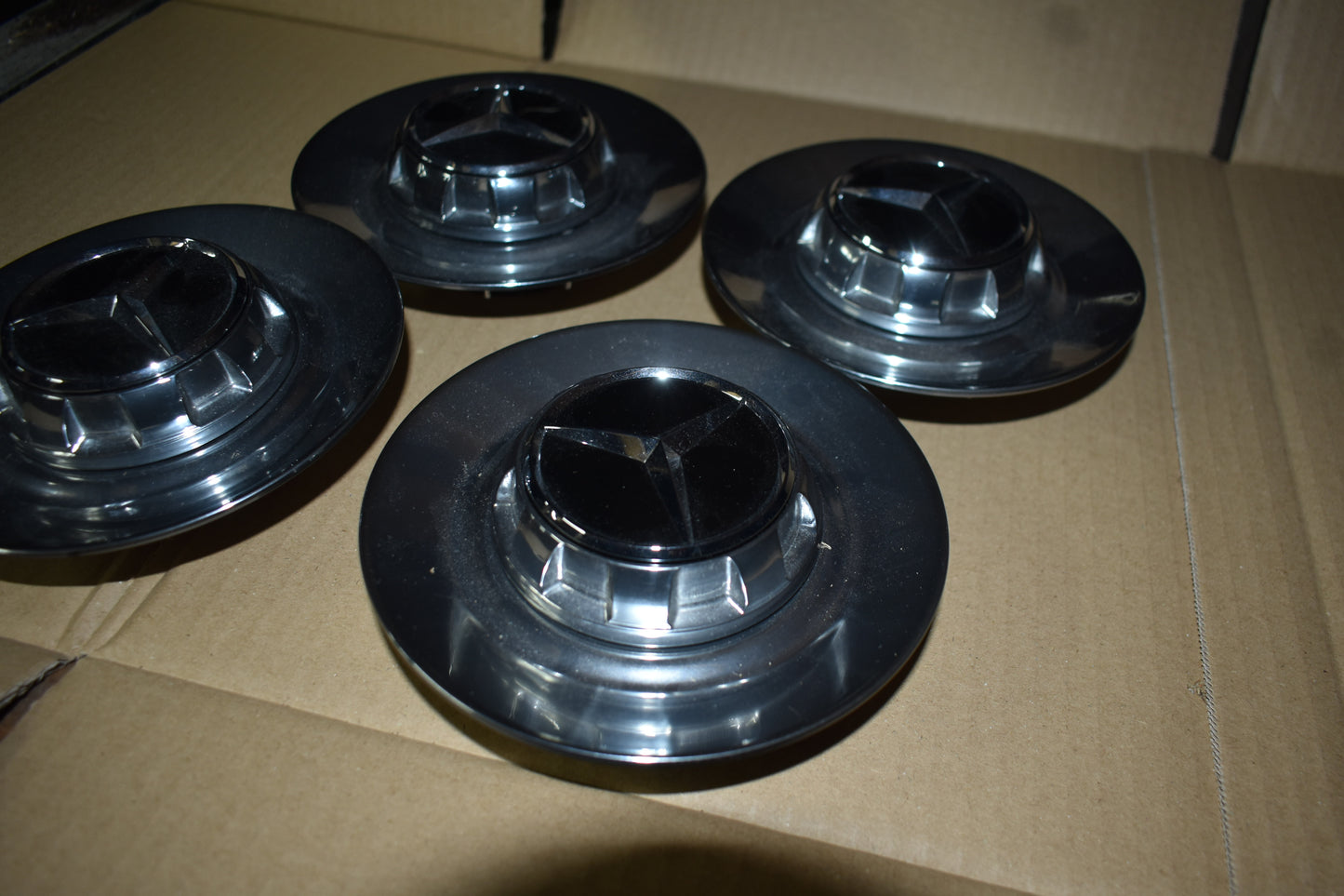 4x Original Mercedes w167 ... Nabendeckel a0004001100 Grau