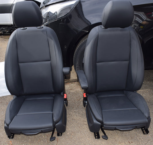 Original Mercedes w447 Vito Fahrer Beifahrer Sitz Kunstleder Komfort Sitzheizung