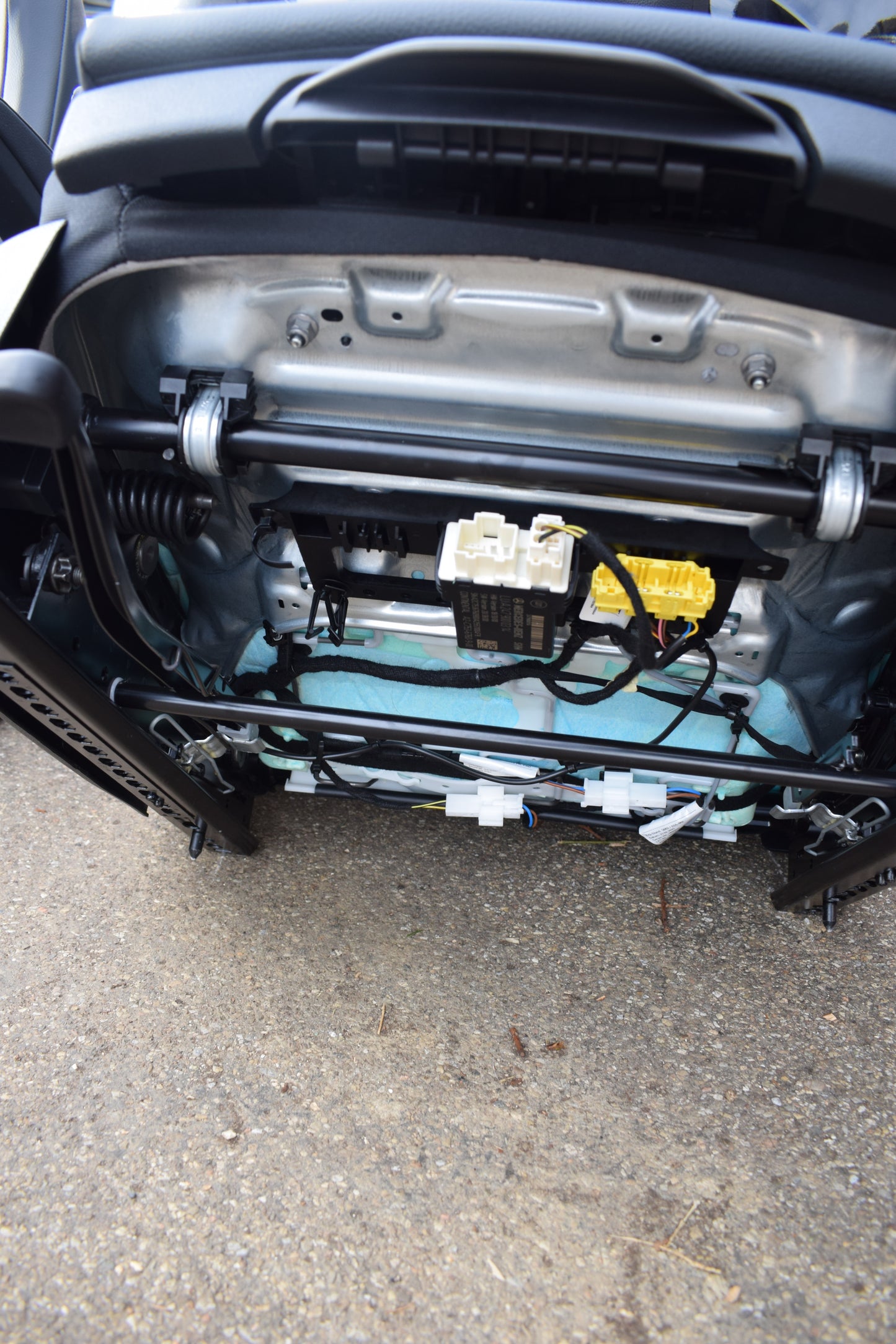 Original Mercedes w447 Vito Fahrer Beifahrer Sitz Kunstleder Komfort Sitzheizung